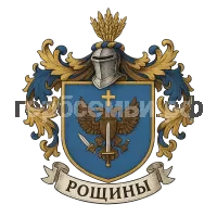 Герб семьи Рощин
