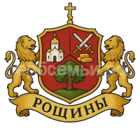Герб семьи Рощин