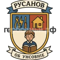 Герб семьи Русанов