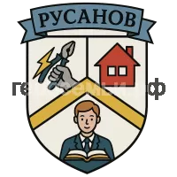 Герб семьи Русанов