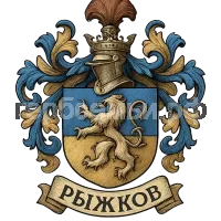 Герб семьи Рыжков