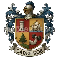 Герб семьи Савенков