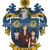 Герб семьи Седых