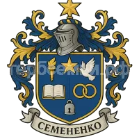 Герб семьи Семененко