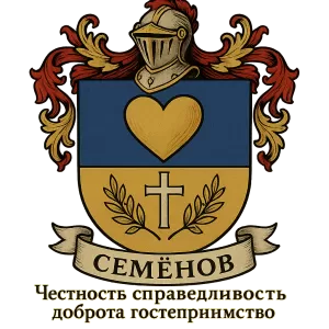 Герб семьи Семенов
