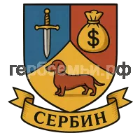 Герб семьи Сербин