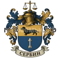 Герб семьи Сербин