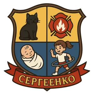 Герб семьи Сергеенко