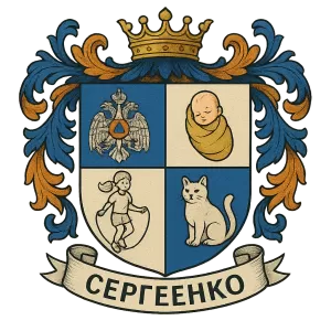 Герб семьи Сергеенко
