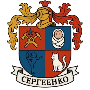 Герб семьи Сергеенко
