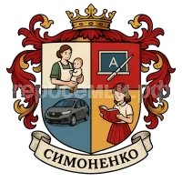 Герб семьи Симоненко