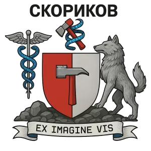 Герб семьи Скориков