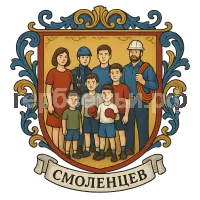 Герб семьи Смоленцев