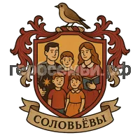 Герб семьи Соловьев