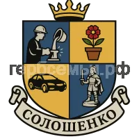 Герб семьи Солошенко