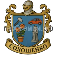 Герб семьи Солошенко