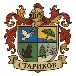 Герб семьи Стариков