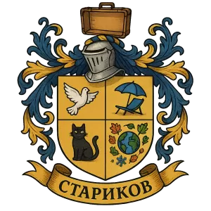 Герб семьи Стариков