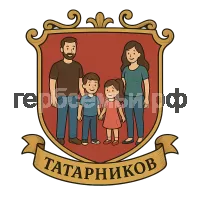 Герб семьи Татарников