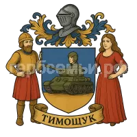 Герб семьи Тимощук
