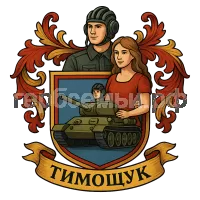 Герб семьи Тимощук