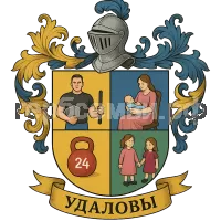 Герб семьи Удалов