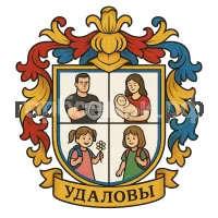 Герб семьи Удалов