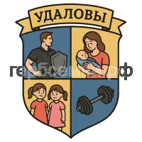 Герб семьи Удалов