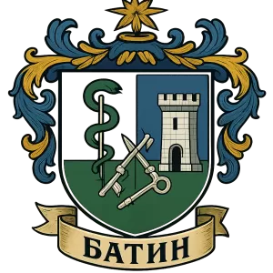 Герб семьи Батин