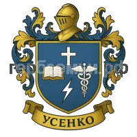 Герб семьи Усенко