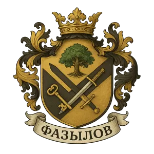 Герб семьи Фазылов