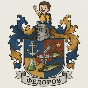 Герб семьи Федоров