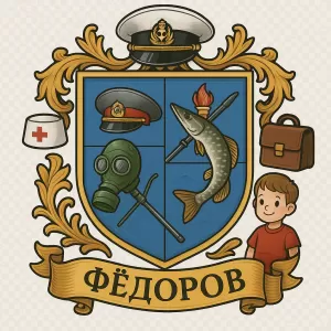 Герб семьи Федоров