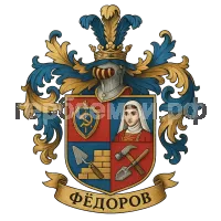 Герб семьи Федоров