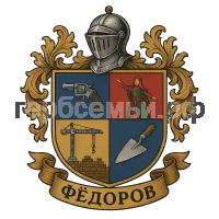 Герб семьи Федоров