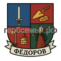 Герб семьи Федоров