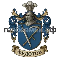 Герб семьи Федотов