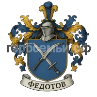 Герб семьи Федотов