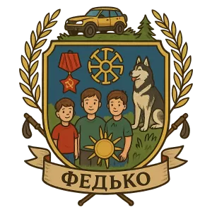 Герб семьи Федько