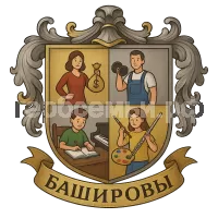 Герб семьи Баширов