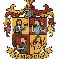 Герб семьи Баширов