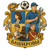Герб семьи Баширов