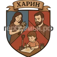 Герб семьи Харин