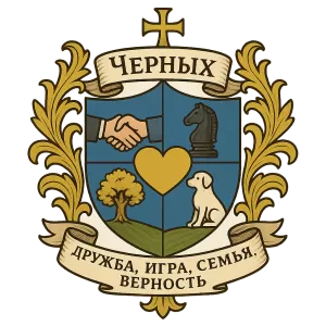 Герб семьи Черных