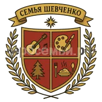 Герб семьи Шевченко