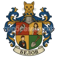Герб семьи Белов