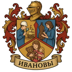 Гербы семьи Ивановы