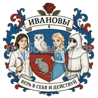 Герб семьи Ивановы