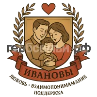 Герб семьи Ивановы