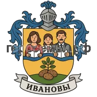 Герб семьи Ивановы